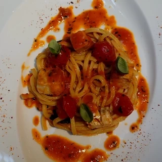 サプライズででてきたパスタ 感動しました！