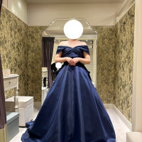 カラードレスの試着