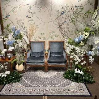 新郎新婦が座る場所
