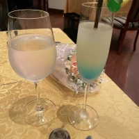 ドリンクも映ます！