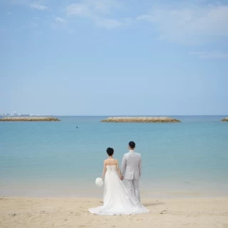 ビーチ撮影