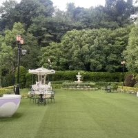 披露宴会場のガーデン
