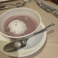 紫芋のスープ