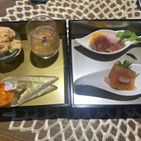 シェフこだわりの料理がどれも美味しい。