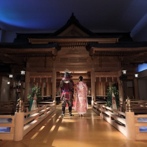 神前式が挙げられるイザナギさんが祀っている神社|667466さんのエスタシオン・デ・神戸の写真(1847477)