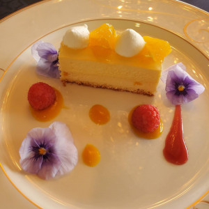 マンゴーとオレンジのフロマージュ|667479さんの札幌グランドホテルの写真(1850152)