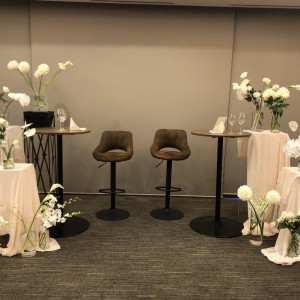 高砂がハイチェアーなのが珍しくおしゃれでした|667500さんの国際文化会館(International House of Japan)の写真(2533734)