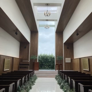 空のチャペルです。