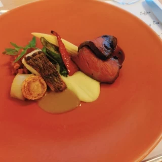 試食でいただいたお肉料理