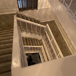 螺旋階段でのフォトスポット|667835さんのラ・バンク・ド・ロア(横浜市指定有形文化財）の写真(1849703)