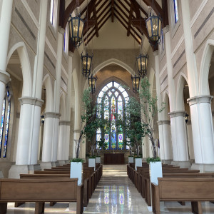 ステンドグラス|667906さんのザ・グランドティアラSenju（エルカミーノリアル大聖堂）の写真(1850999)