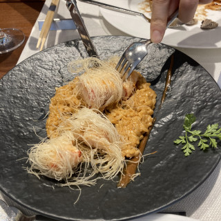 試食の海老