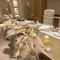 高砂です。お花はドライフラワーにしました。