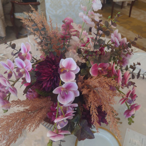 試食会場にあった装花|668030さんの明治神宮・明治記念館の写真(1854290)