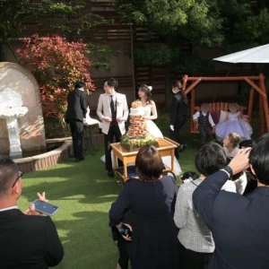 ウェディングケーキ披露|668112さんのグランシャリオの写真(1852062)