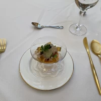 トマトジュレの前菜
