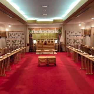 和式の挙式会場です。