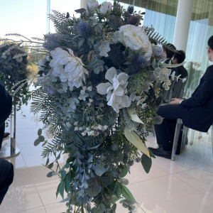 挙式会場の装花|668277さんのキュイジーヌ フランセーズ ラ・シャンスの写真(1955054)
