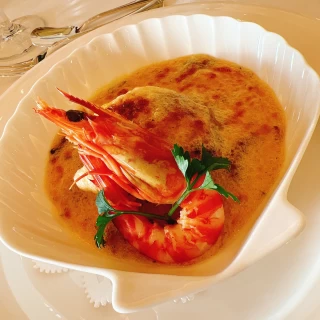 魚料理です