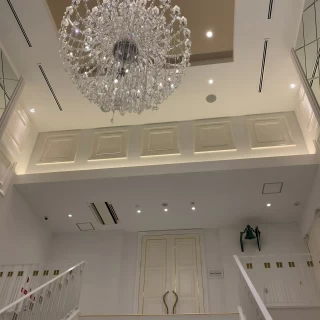 チャペル前の階段