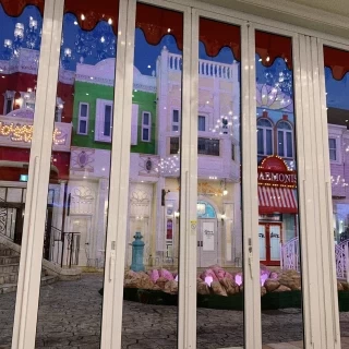 夜の披露宴会場