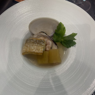 ハマグリのスープ