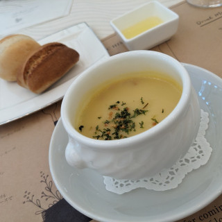 スープ、パン
