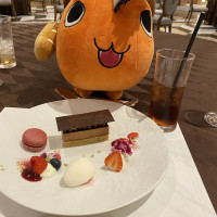 試食の時にだしてもらった、美味しいケーキ。