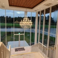 フラワーシャワーをするスペース