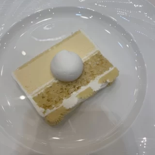 栗のケーキ！美味しかったです
