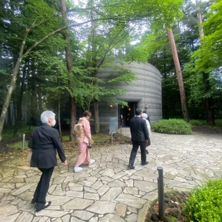 挙式会場入り口