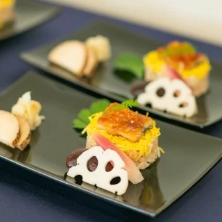 コースの料理