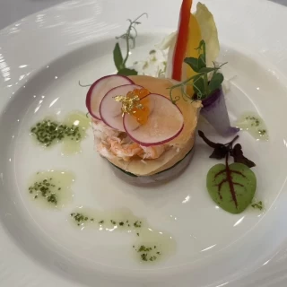 試食会での前菜です！