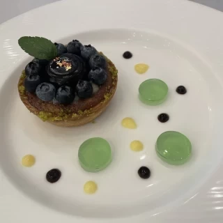 試食会でのデザートです！