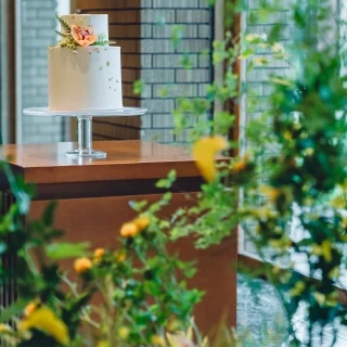 新郎新婦の希望に沿ったウェディングケーキ