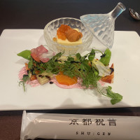 試食会での前菜