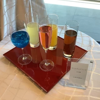 ウェルカムドリンク（ノンアルコールカクテル含む）