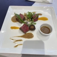 メインの料理。(和風のソース)