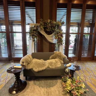 新郎新婦席
