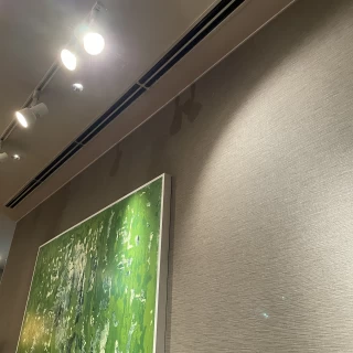 披露宴会場の壁掛展示