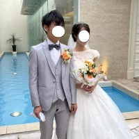 挙式後にて
