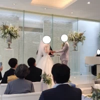 挙式にて