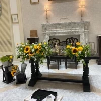 新郎新婦の席