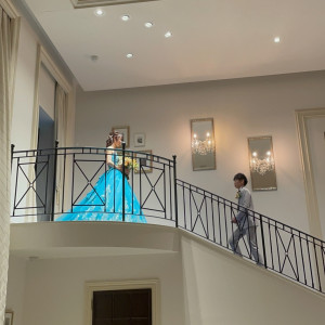 階段からの入場|669512さんのアクアテラス迎賓館  大津の写真(1862287)