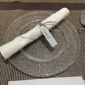 料理テーブルに置いてあったナプキン|669512さんのアクアテラス迎賓館  大津の写真(1862314)