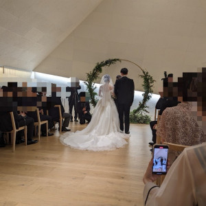 挙式の様子|669606さんのMIRAIE Wedding（ミライエウエディング）の写真(2087605)
