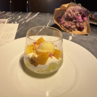 見積もり作成中、併設されているカフェで提供されたスイーツ