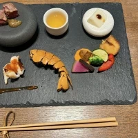 試食はワンプレートでした。