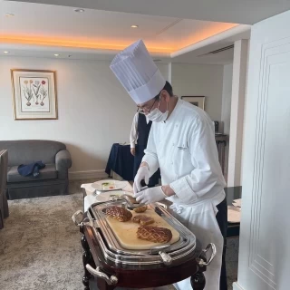 料理の仕上げは会場で行っていただけるようです。