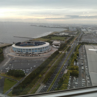 披露宴会場からの景色です。